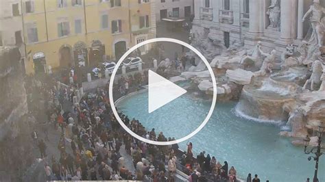 【LIVE】 Webcam Trevi Fountain